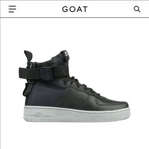 NWOT NIKE W SF AF1 MID - OUTDOOR GREEN - SZ 7